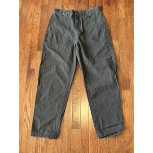 P&Co HERRINGBONE TWILL SERVICE FATIGUE PANTS SIZE 30x28 Blue